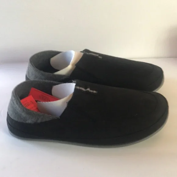 Deer Stags mens Technology  CampoSlipper  Black/Dk Grey Size 11M - Picture 9 of 14